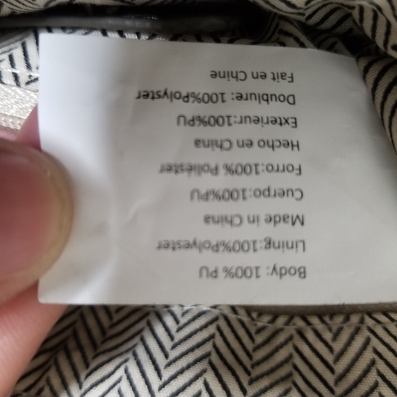 Steve Madden Purse Filled with Goodies gray chain - Picture 11 of 11